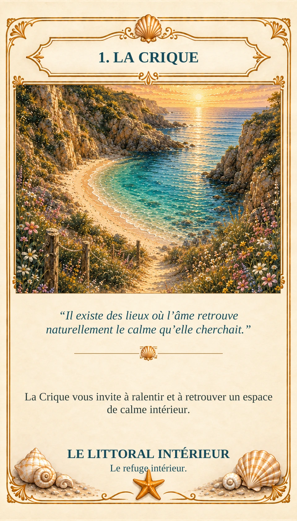 1 — La Crique
